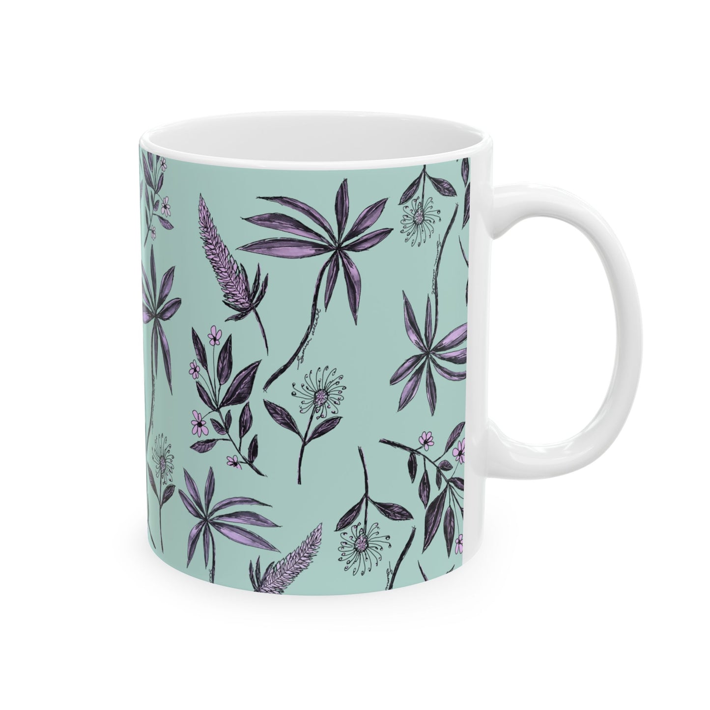 Ceramic Mug, Arabic Word 'SHUKR' Gratefulness Thanks, Original Artwork by Malik and Wolff, Coffee Cup, Tea Mug, Thankful Gift, Gratitude